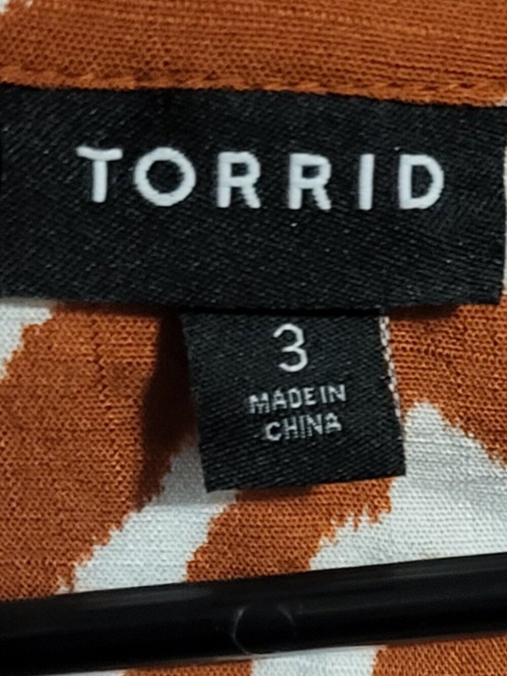 NWOT TORRID SLEEVELESS BLOUSE SZ 3X - Picture 4 of 6